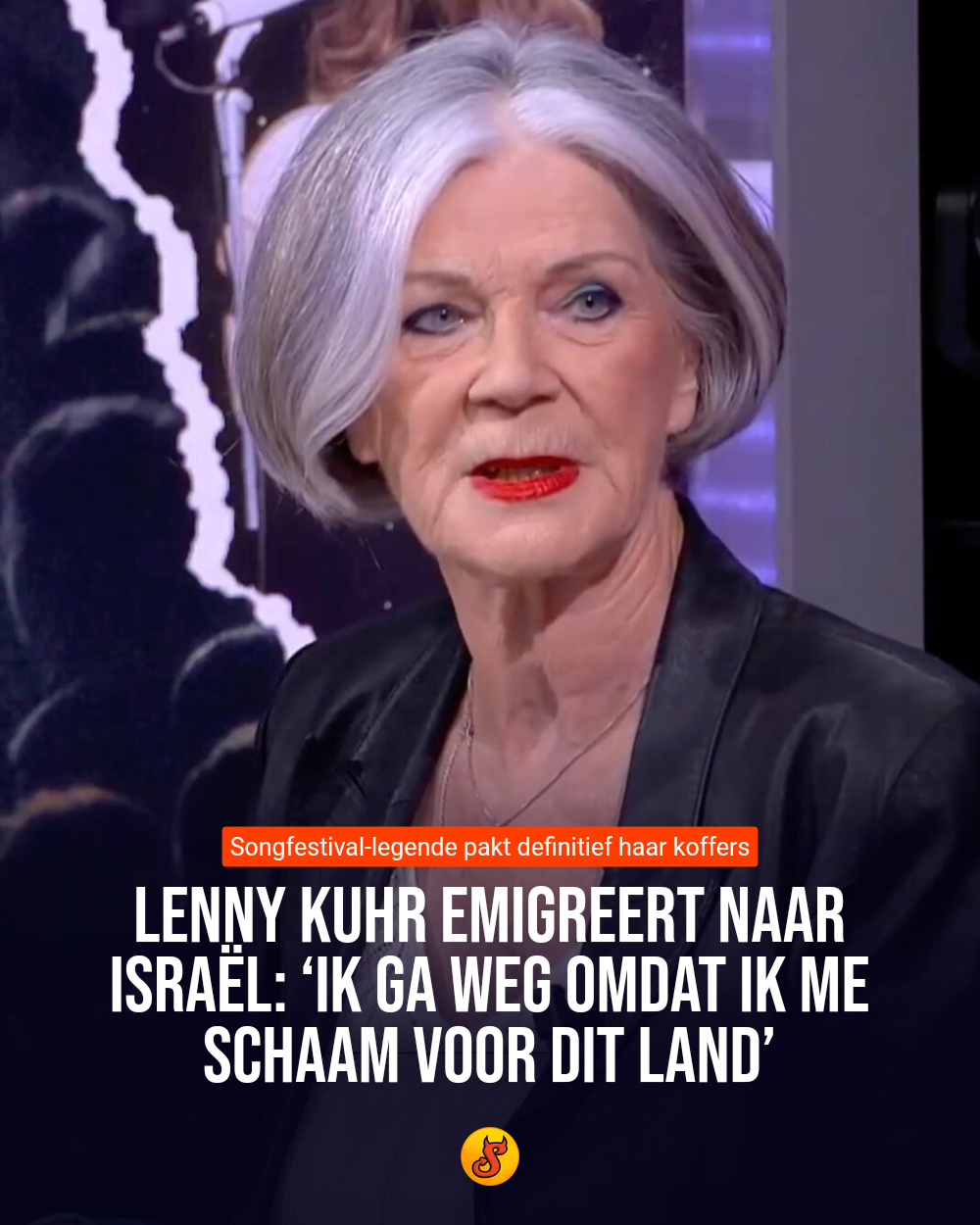 Lenny Kuhr emigreert naar Israël: ‘Ik ga weg omdat ik me schaam voor dit land’