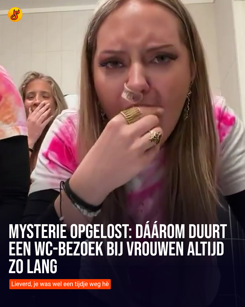 Mysterie opgelost: Dáárom duurt een wc-bezoek bij vrouwen altijd zo lang