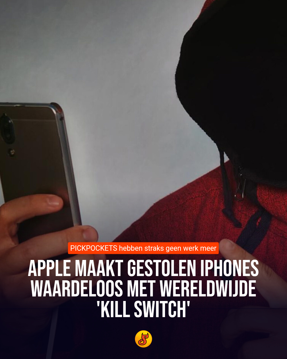 Apple maakt gestolen iPhones waardeloos met wereldwijde 'kill switch'