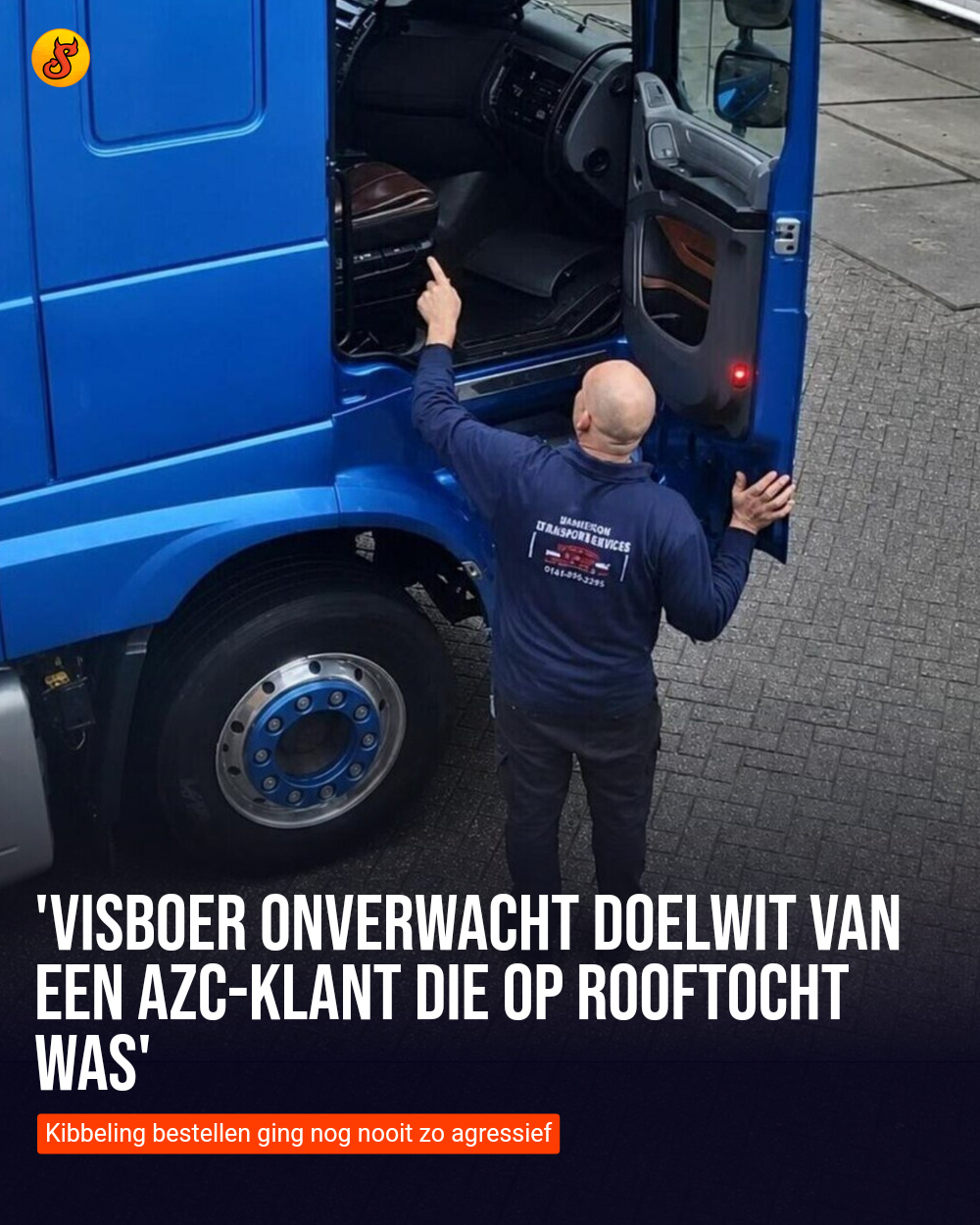 'Visboer onverwacht doelwit van een azc-klant die op rooftocht was'
