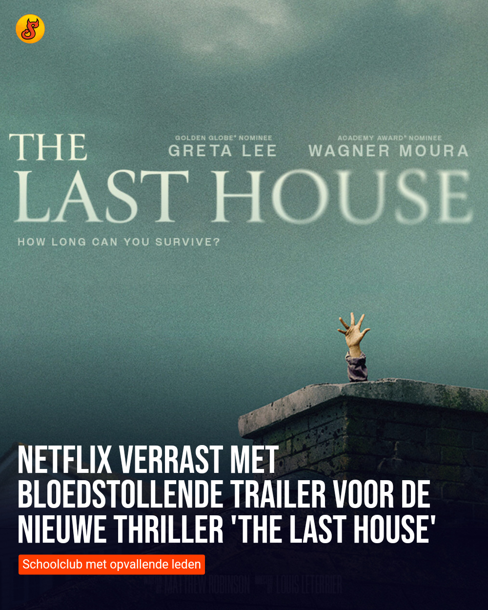 Netflix verrast met bloedstollende trailer voor de nieuwe thriller 'The Last House'