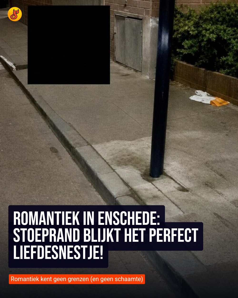 Romantiek in Enschede: Stoeprand blijkt het perfect liefdesnestje!