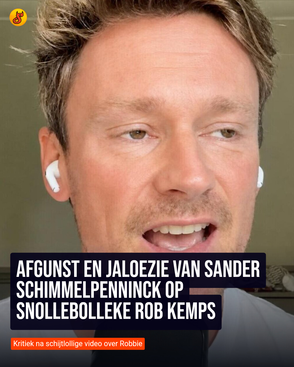 Afgunst en jaloezie van Sander Schimmelpenninck op Snollebolleke Rob Kemps