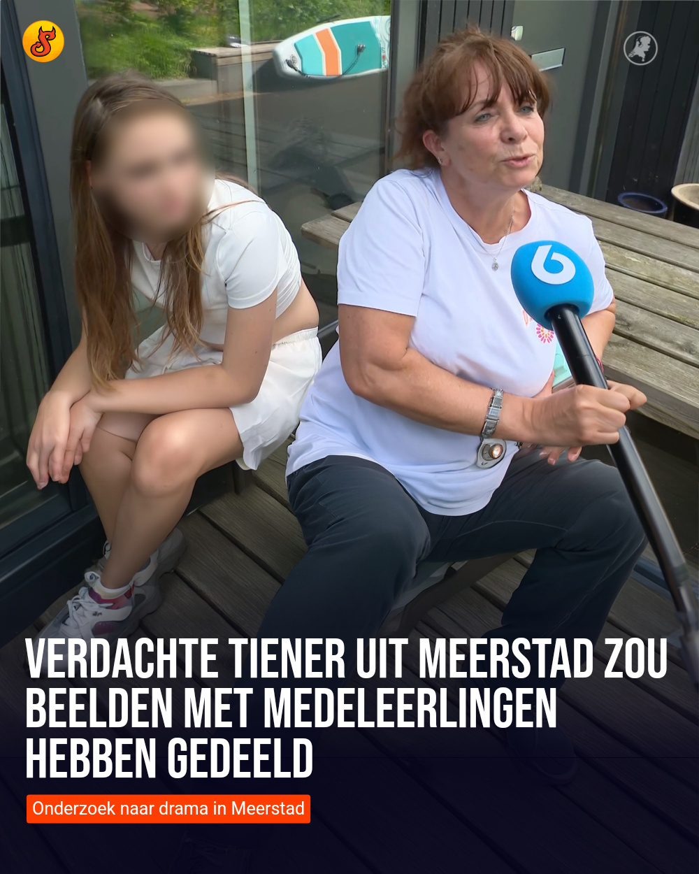 Verdachte tiener uit Meerstad zou beelden met medeleerlingen hebben gedeeld
