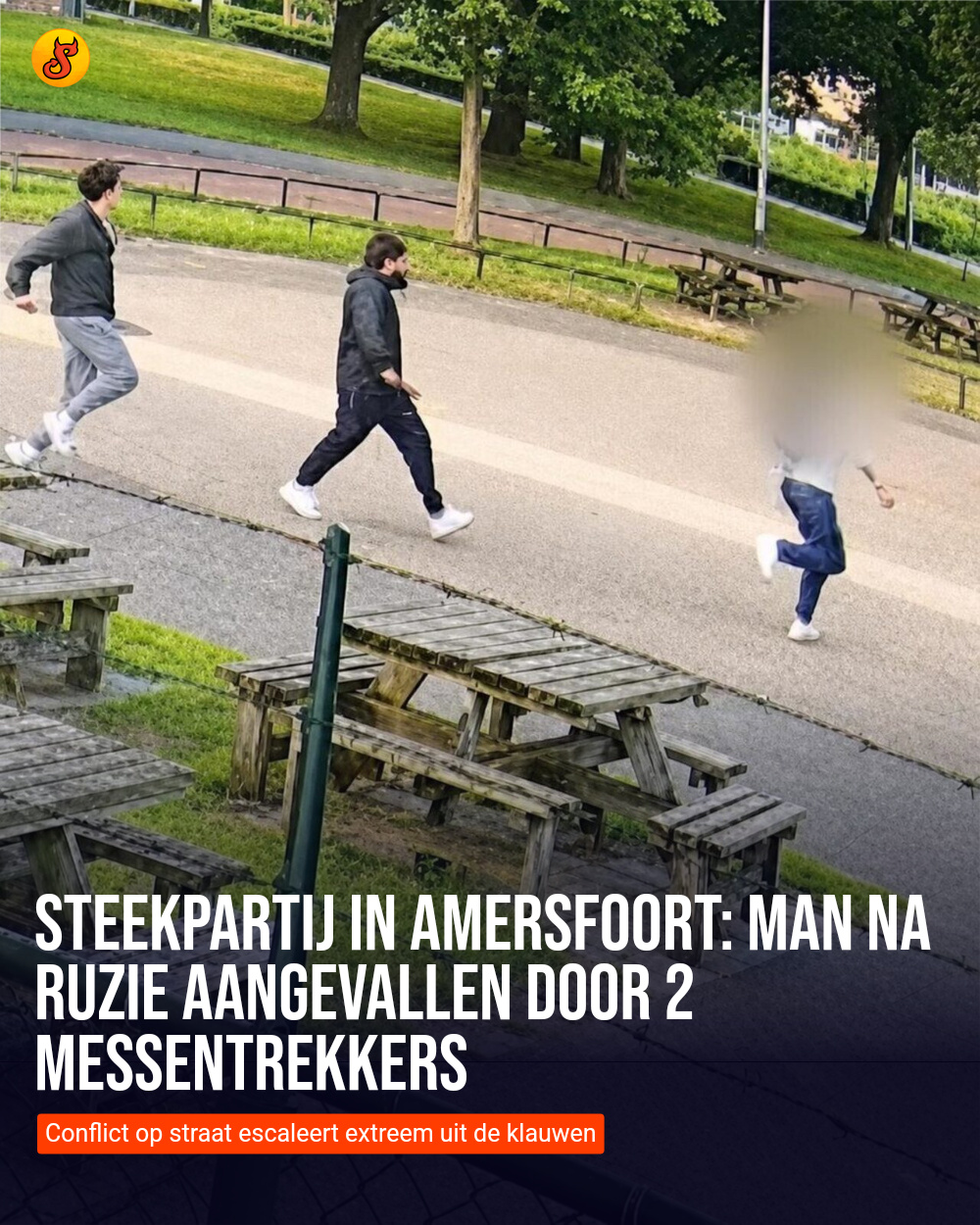 Steekpartij in Amersfoort: Man na ruzie aangevallen door 2 messentrekkers