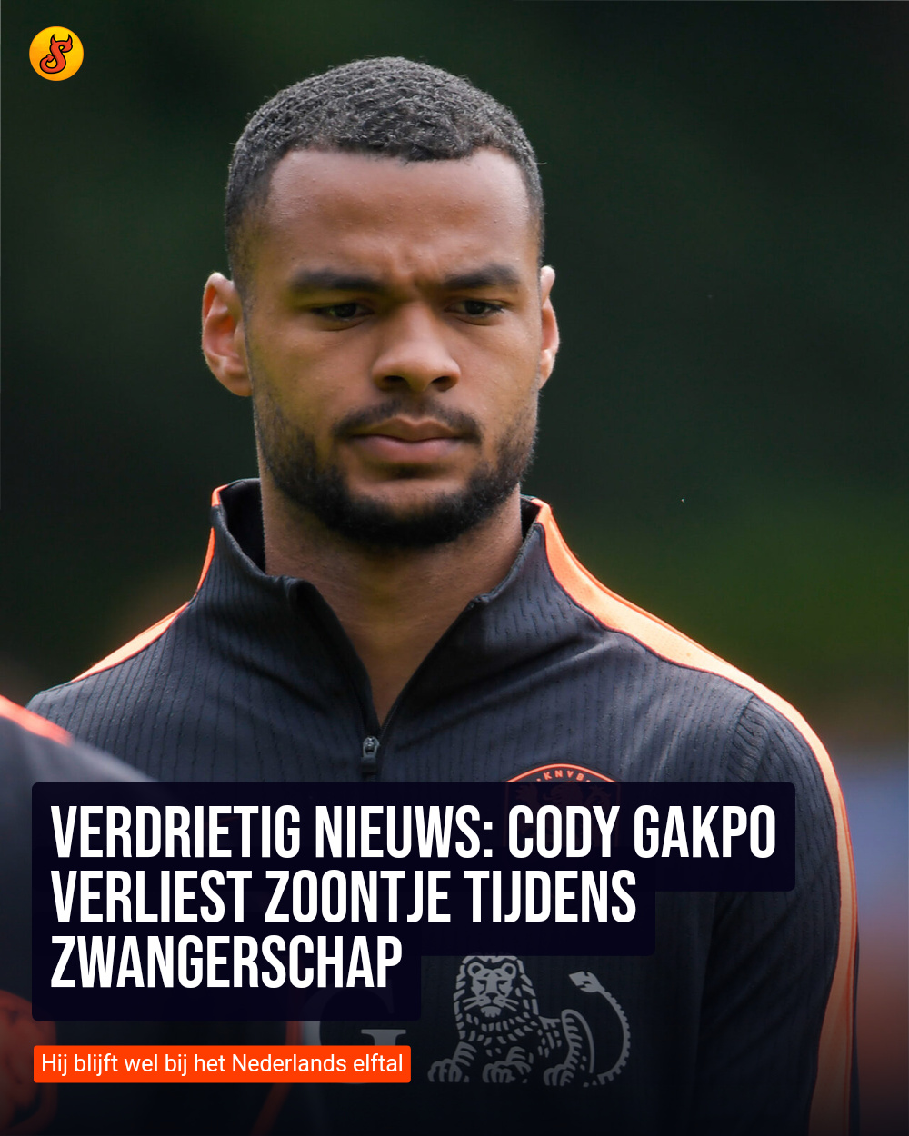 Verdrietig nieuws: Cody Gakpo verliest zoontje tijdens zwangerschap