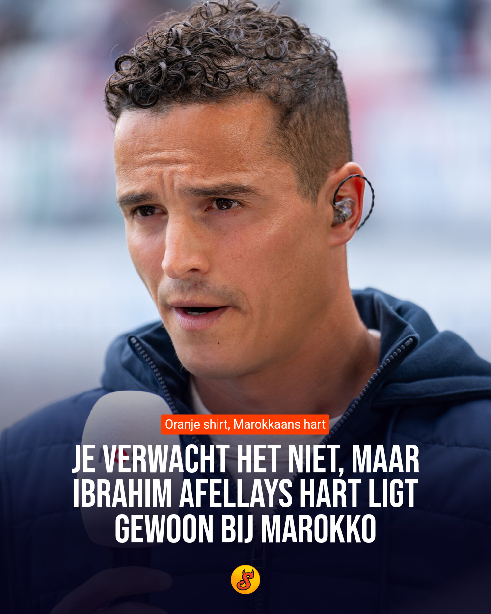 Je verwacht het niet, maar Ibrahim Afellays hart ligt gewoon bij Marokko