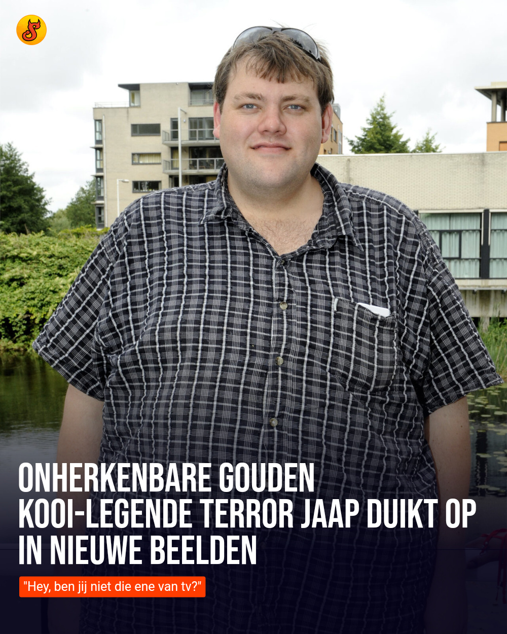 Onherkenbare Gouden Kooi-legende Terror Jaap duikt op in nieuwe beelden