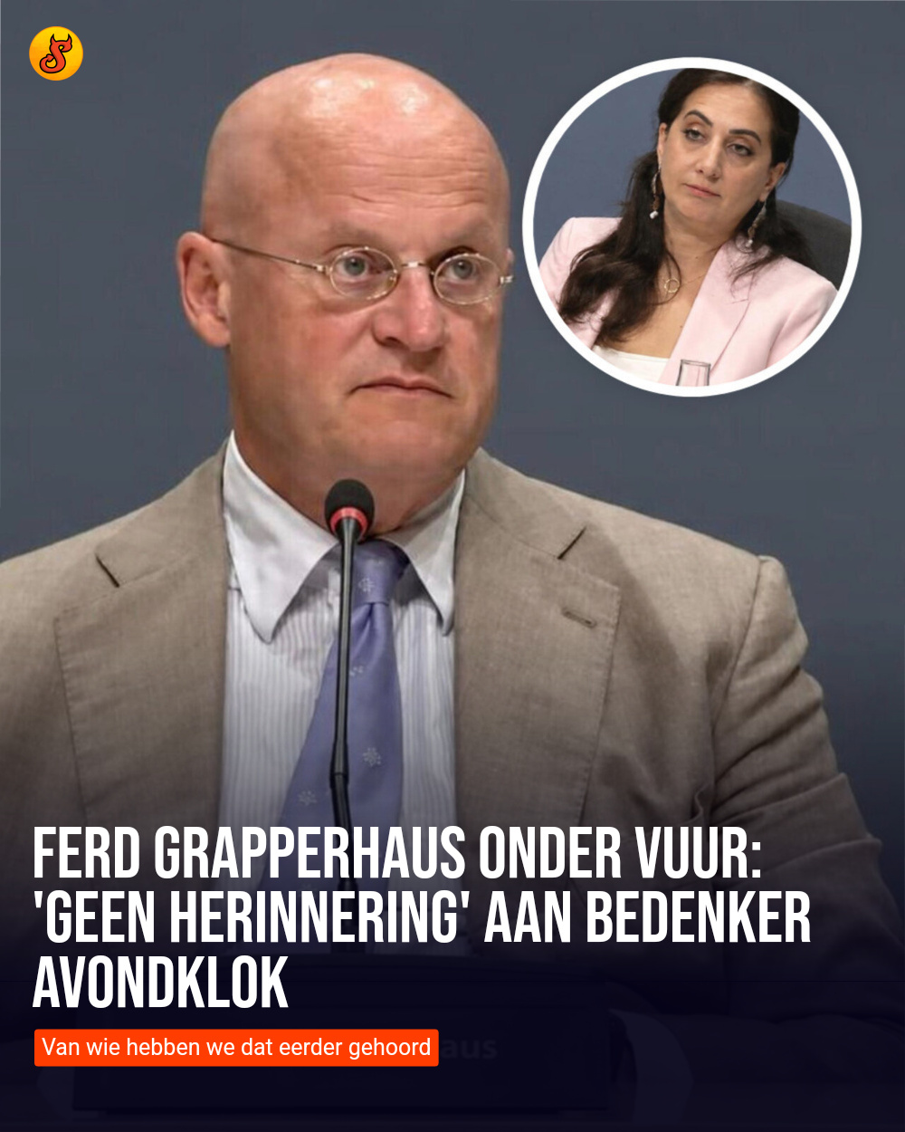 Ferd Grapperhaus onder vuur: 'Geen herinnering' aan bedenker avondklok
