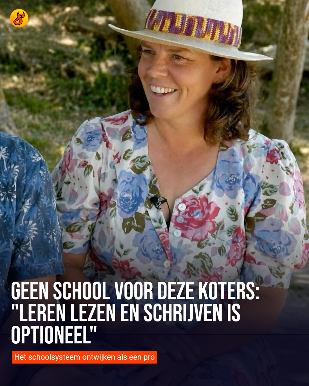 Geen school voor deze koters: "Leren lezen en schrijven is optioneel"