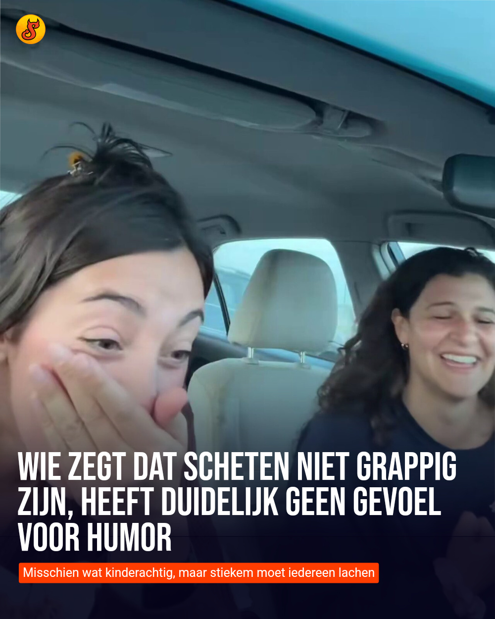 Wie zegt dat scheten niet grappig zijn, heeft duidelijk geen gevoel voor humor