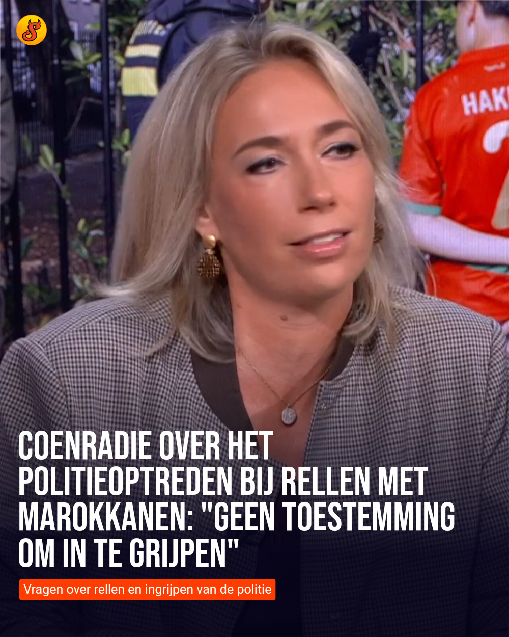 Coenradie over het politieoptreden bij rellen met Marokkanen: "Geen toestemming om in te grijpen"