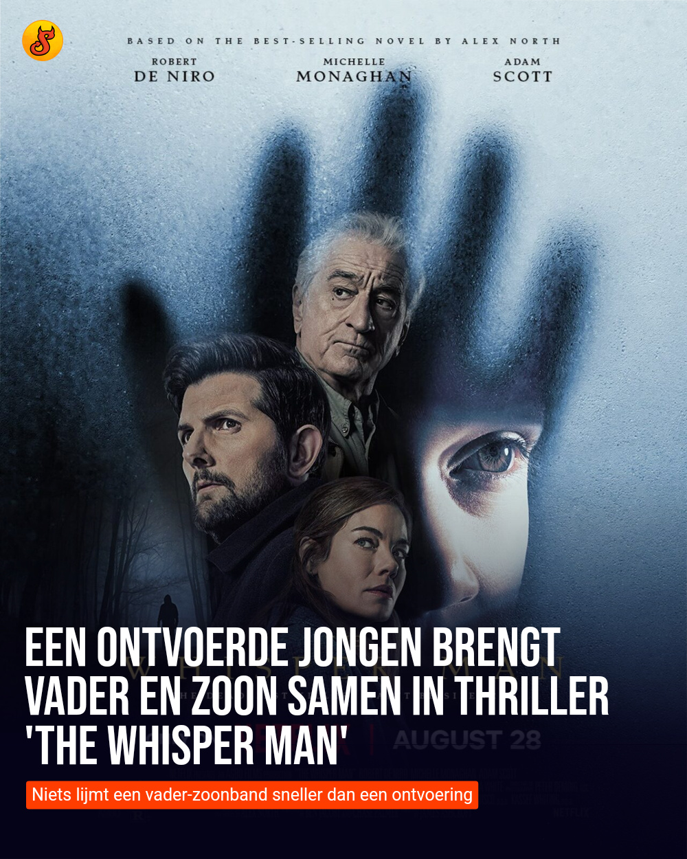 Een ontvoerde jongen brengt vader en zoon samen in thriller 'The Whisper Man'