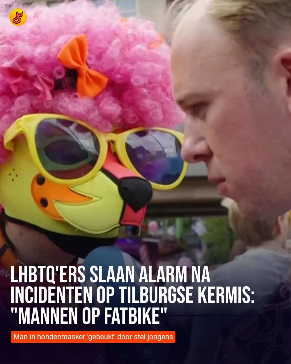 LHBTQ'ers slaan alarm na incidenten op Tilburgse Kermis: "Mannen op fatbike"