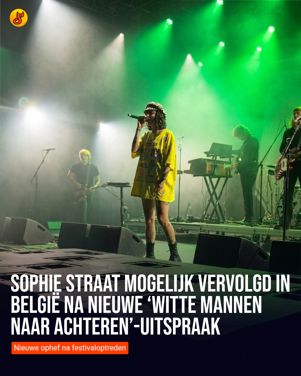 Sophie Straat mogelijk vervolgd in België na nieuwe ‘witte mannen naar achteren’-uitspraak