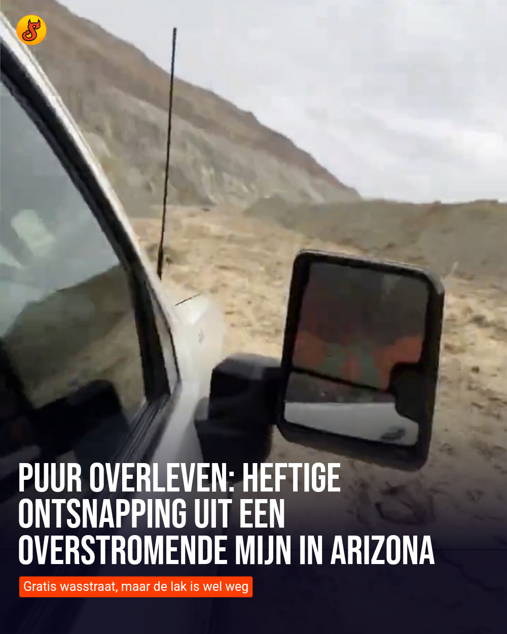 Puur overleven: Heftige ontsnapping uit een overstromende mijn in Arizona
