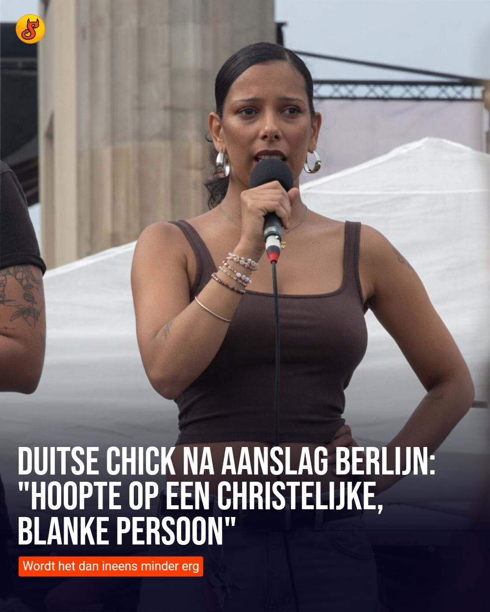 Duitse chick na aanslag Berlijn: "Hoopte op een christelijke, blanke persoon"
