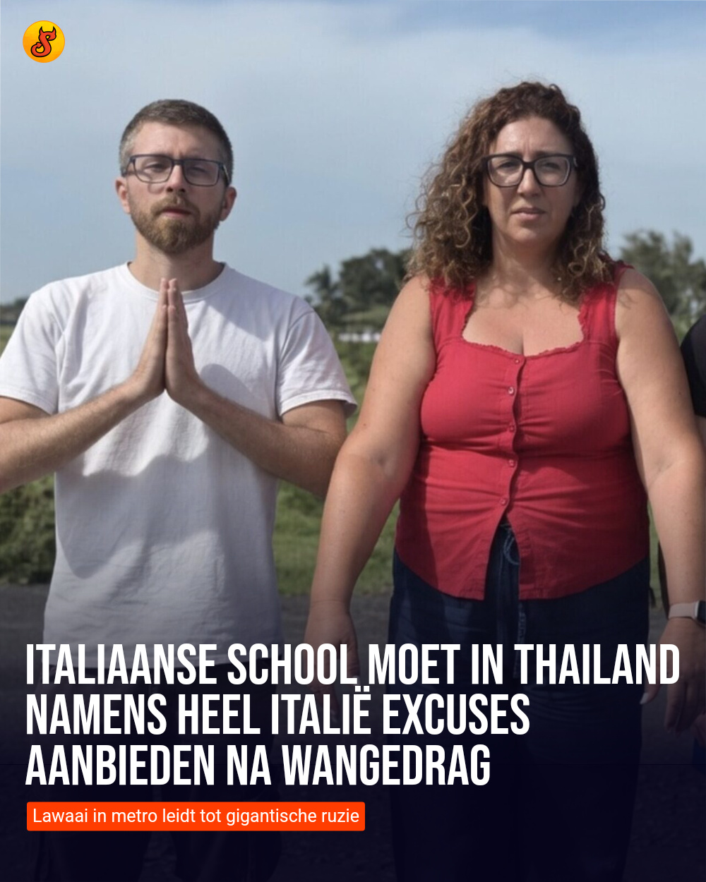 Italiaanse school moet in Thailand namens heel Italië excuses aanbieden na wangedrag
