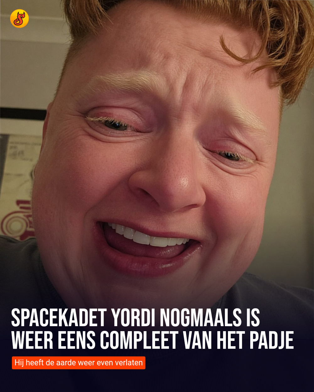 Spacekadet Yordi Nogmaals is weer eens compleet van het padje