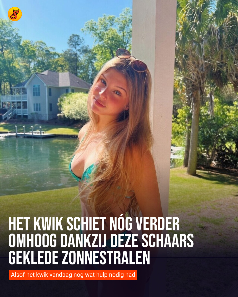 Het kwik schiet nóg verder omhoog dankzij deze schaars geklede zonnestralen
