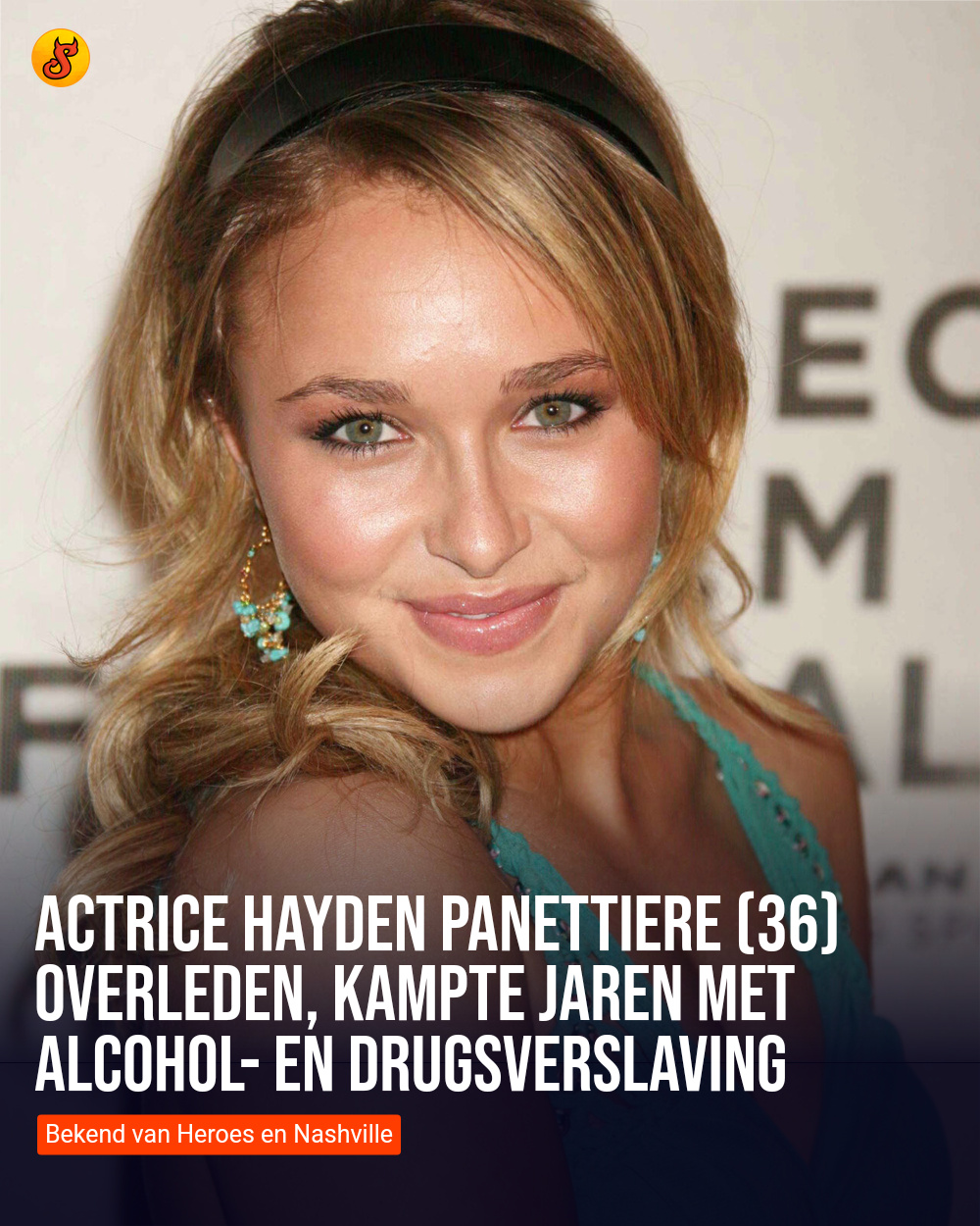 Actrice Hayden Panettiere (36) overleden, kampte jaren met alcohol- en drugsverslaving