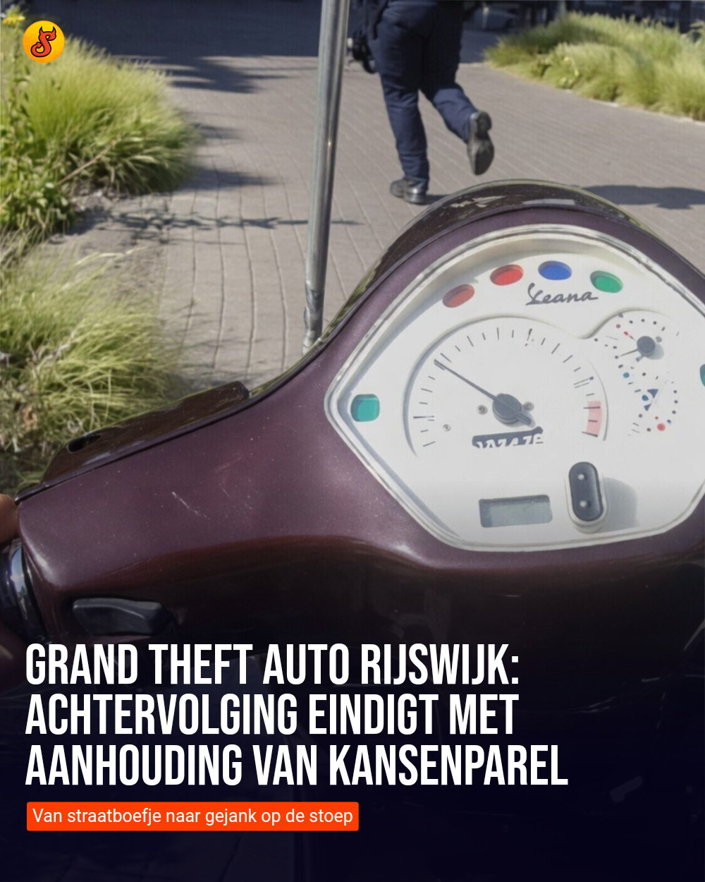 Grand Theft Auto Rijswijk: Achtervolging eindigt met aanhouding van kansenparel