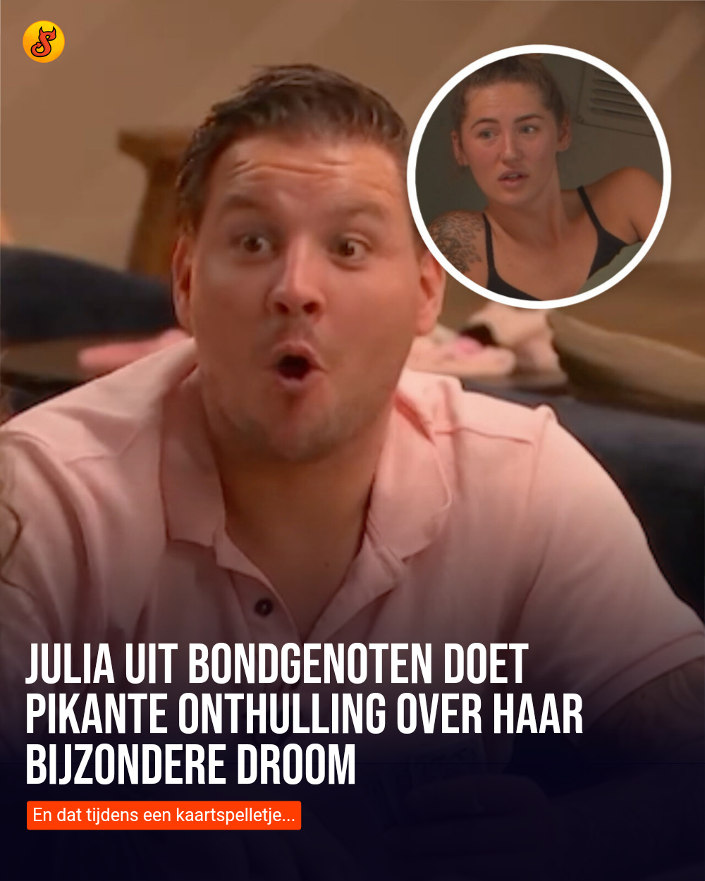 Julia uit Bondgenoten doet pikante onthulling over haar bijzondere droom
