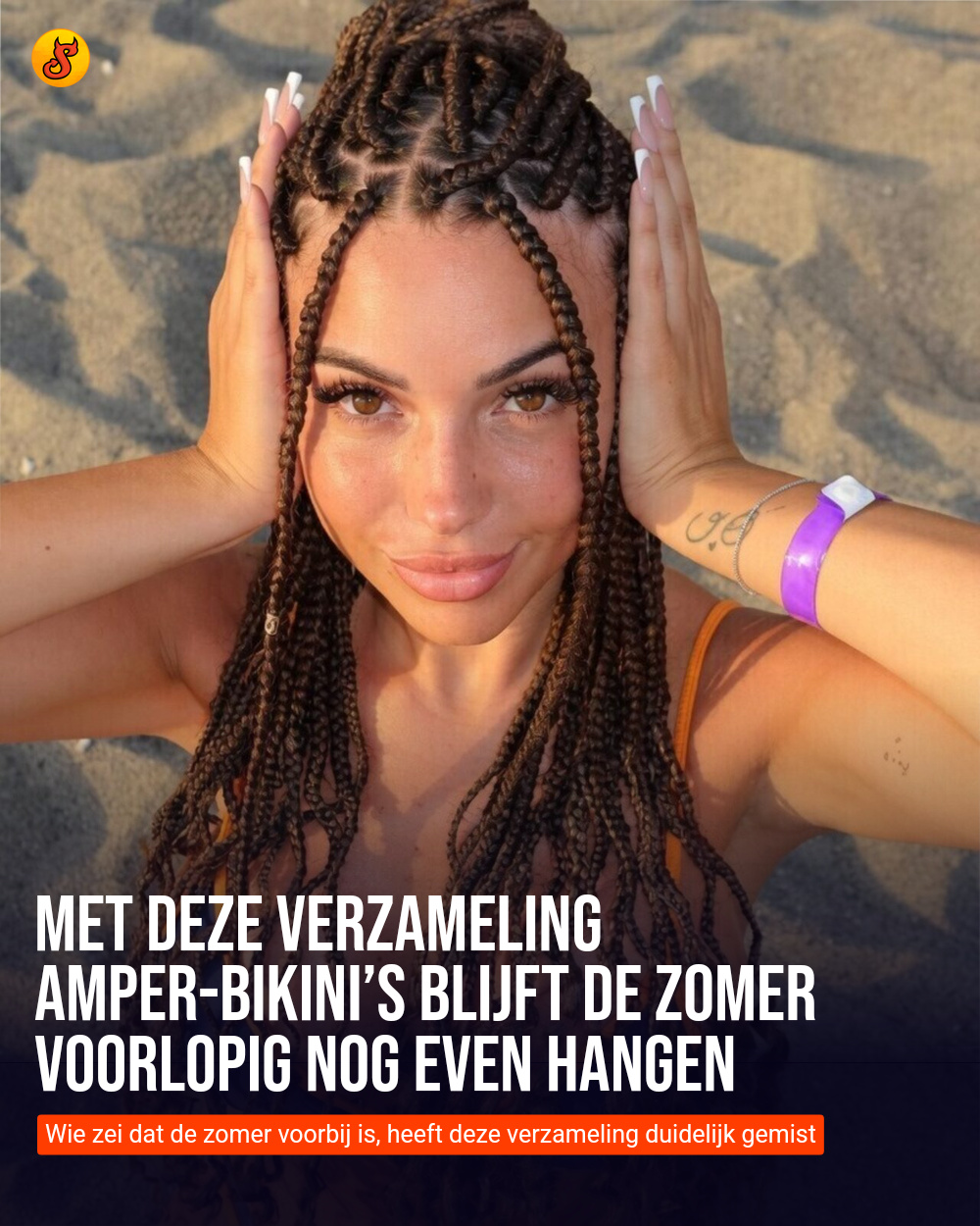 Met deze verzameling amper-bikini’s blijft de zomer voorlopig nog even hangen