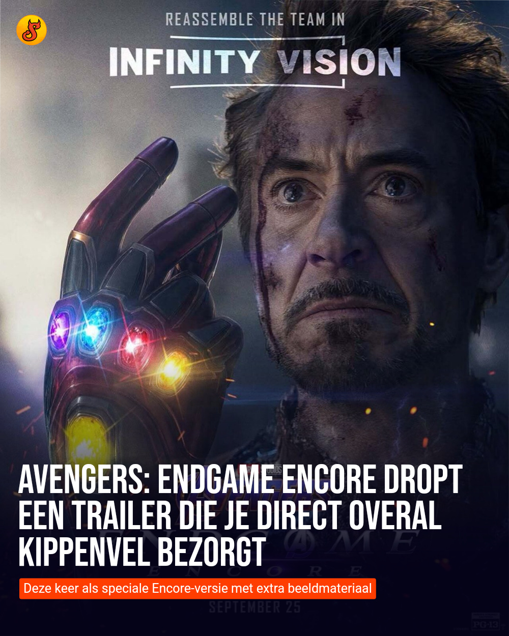 Avengers: Endgame Encore dropt een trailer die je direct overal kippenvel bezorgt