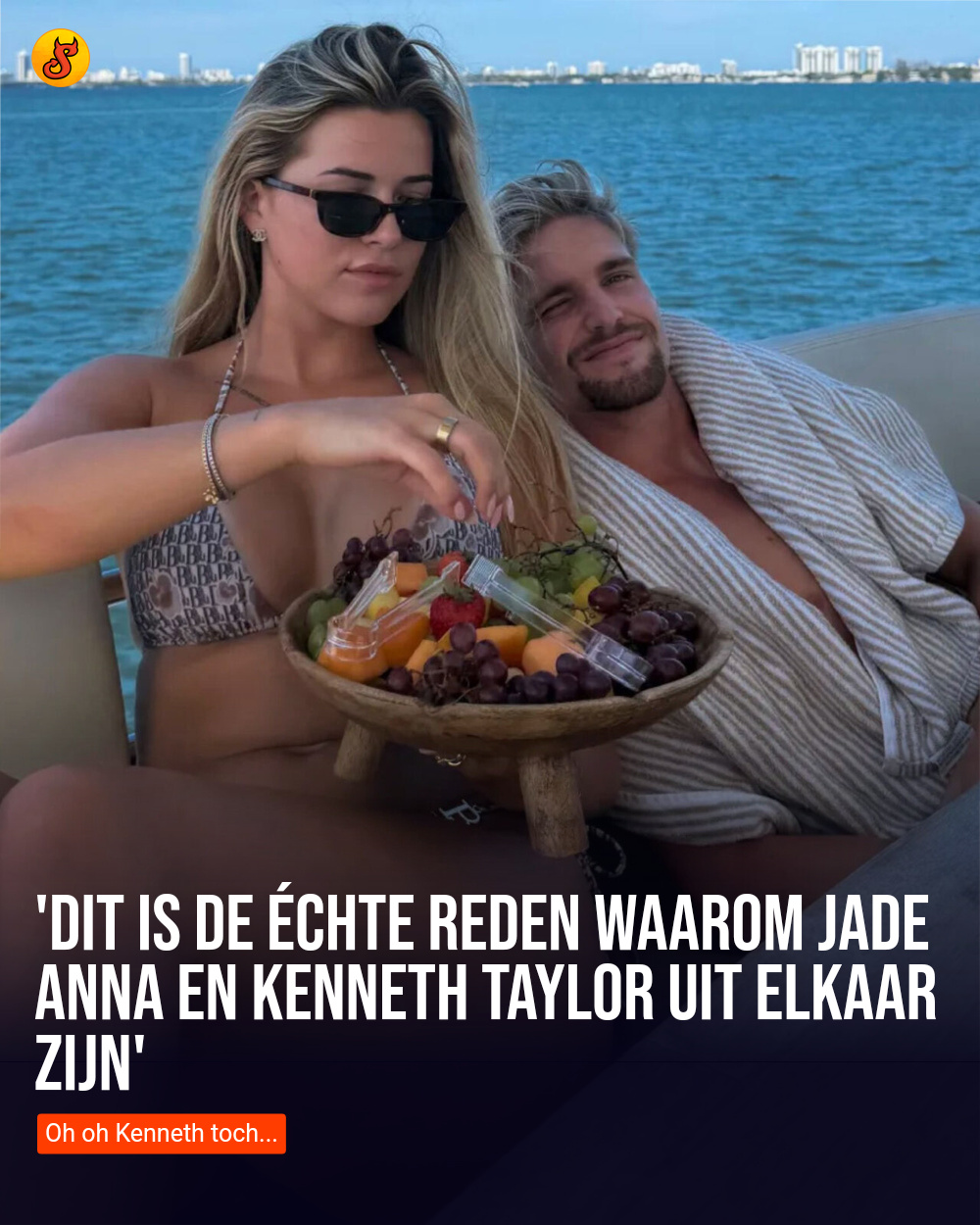 'Dit is de échte reden waarom Jade Anna en Kenneth Taylor uit elkaar zijn'