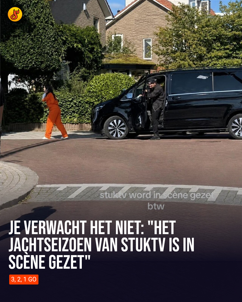 Je verwacht het niet: "Het Jachtseizoen van StukTV is in scène gezet"