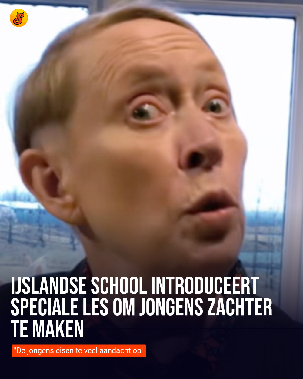 IJslandse school introduceert speciale les om jongens zachter te maken