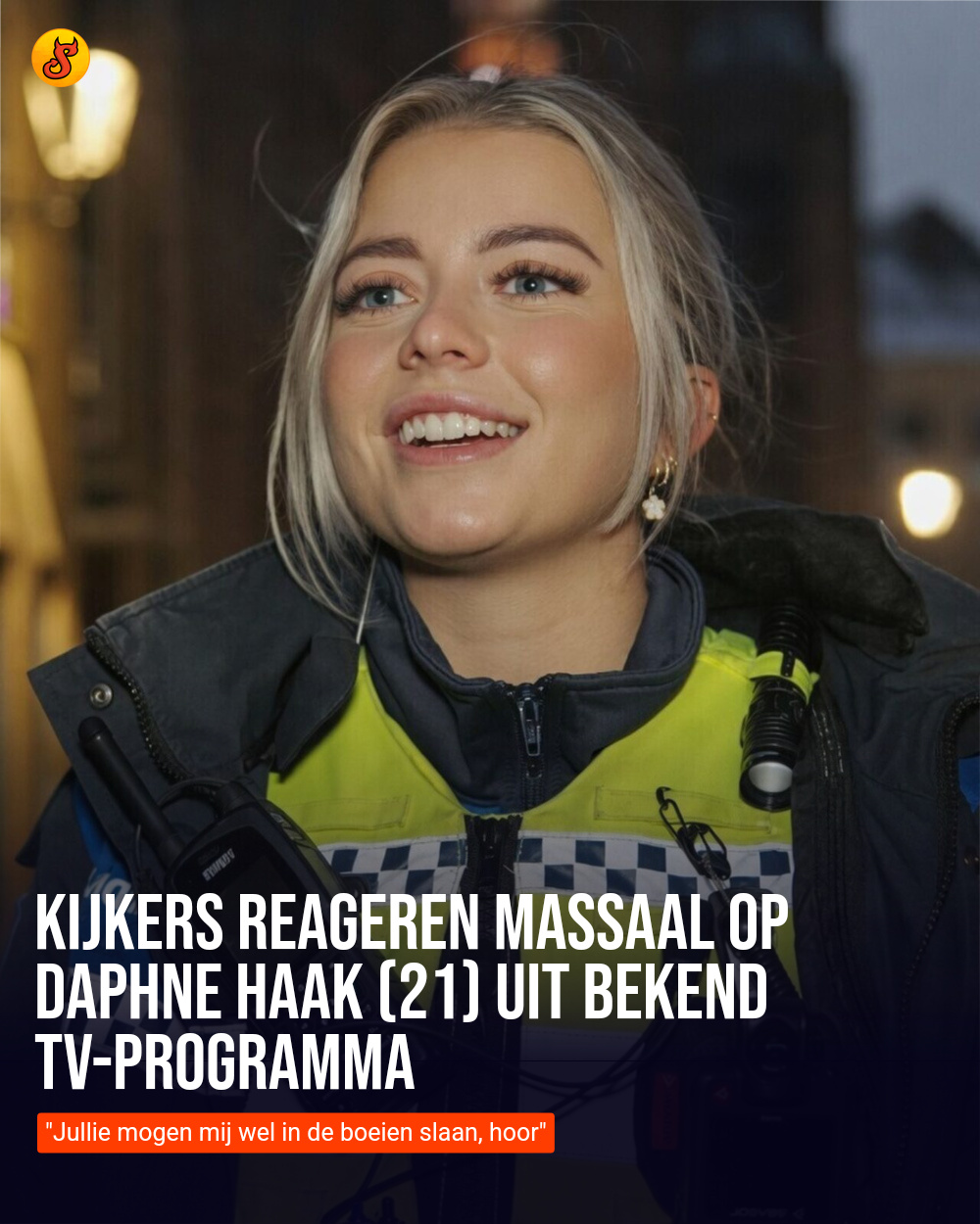 Kijkers reageren massaal op Daphne Haak (21) uit bekend tv-programma
