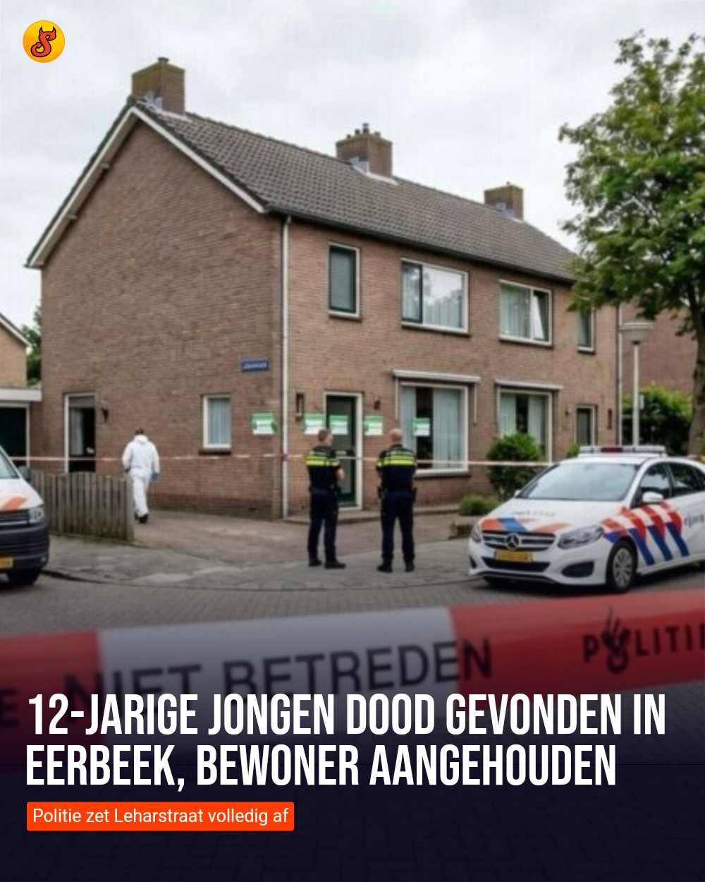 12-jarige jongen dood gevonden in Eerbeek, bewoner aangehouden