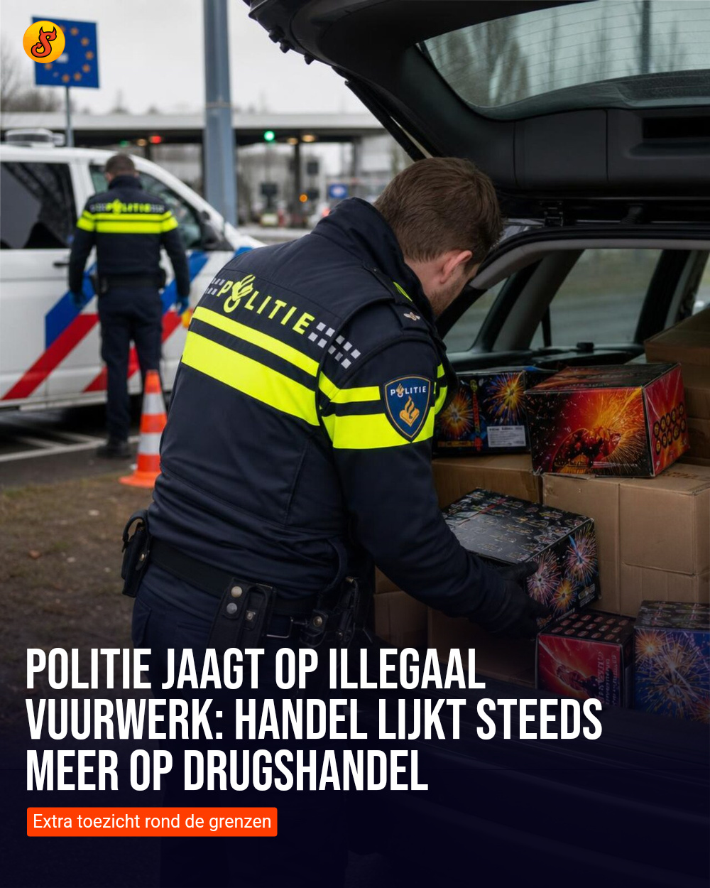 Politie jaagt op illegaal vuurwerk: handel lijkt steeds meer op drugshandel