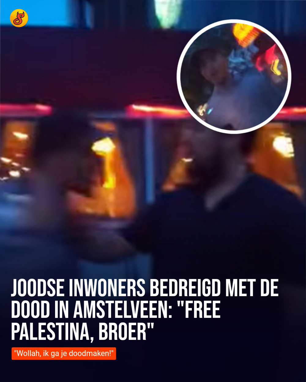 Joodse inwoners bedreigd met de dood in Amstelveen: "Free Palestina, broer"