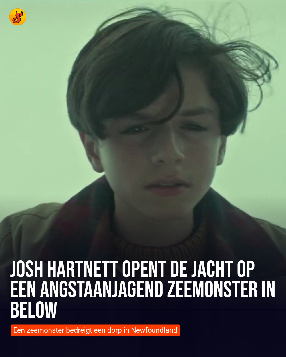 Josh Hartnett opent de jacht op een angstaanjagend zeemonster in Below