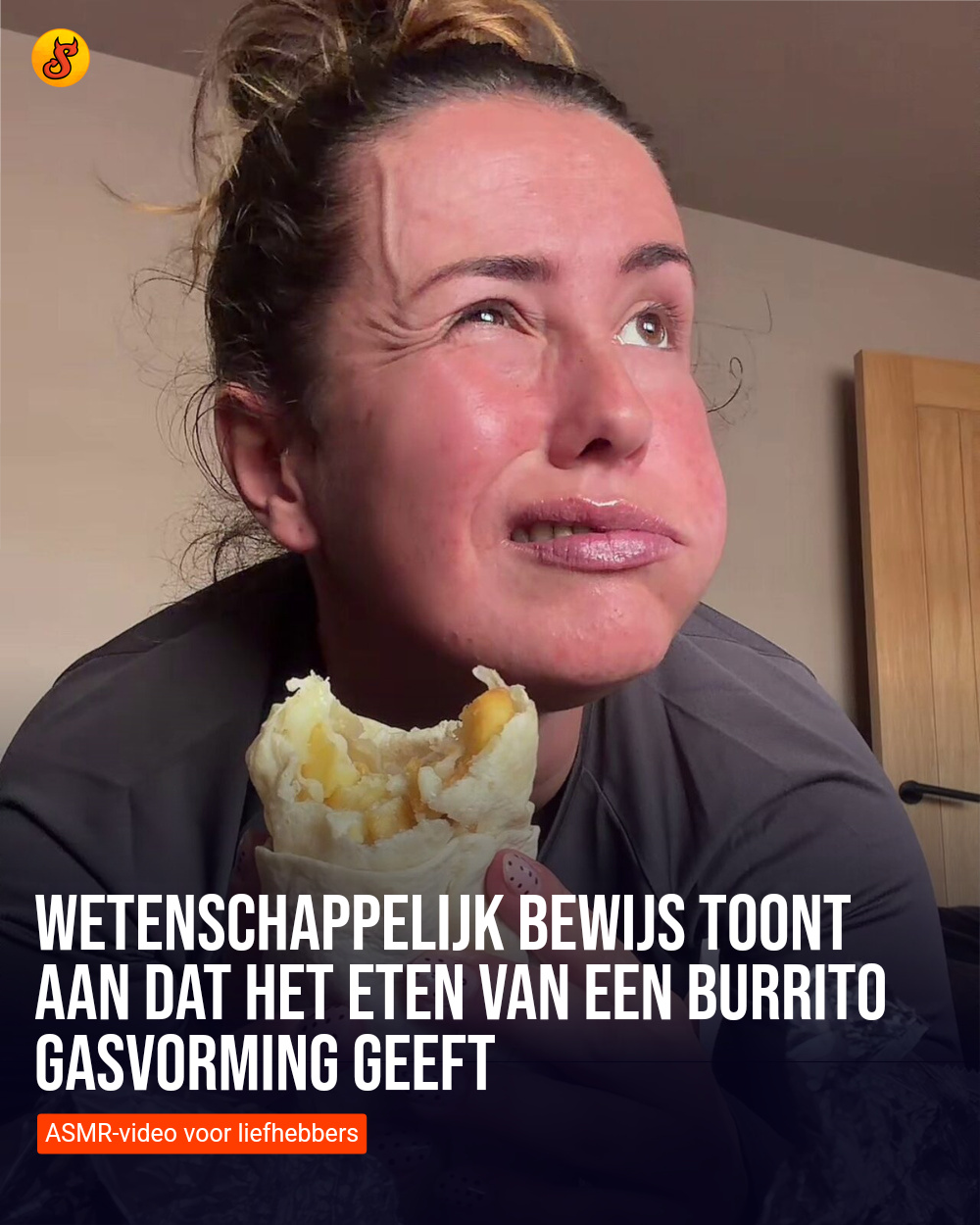 Wetenschappelijk bewijs toont aan dat het eten van een burrito gasvorming geeft