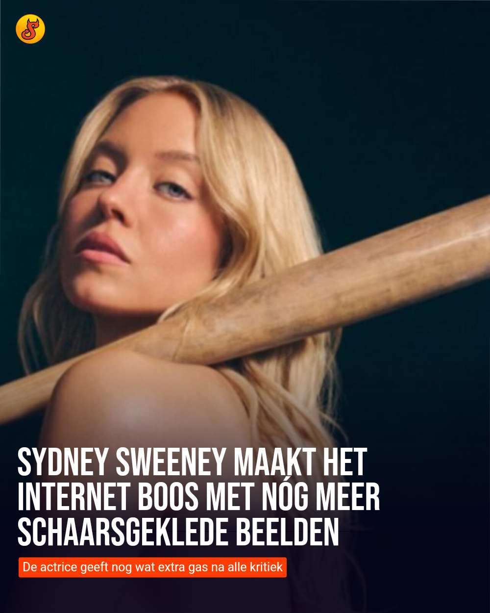 Sydney Sweeney maakt het internet boos met nóg meer schaarsgeklede beelden