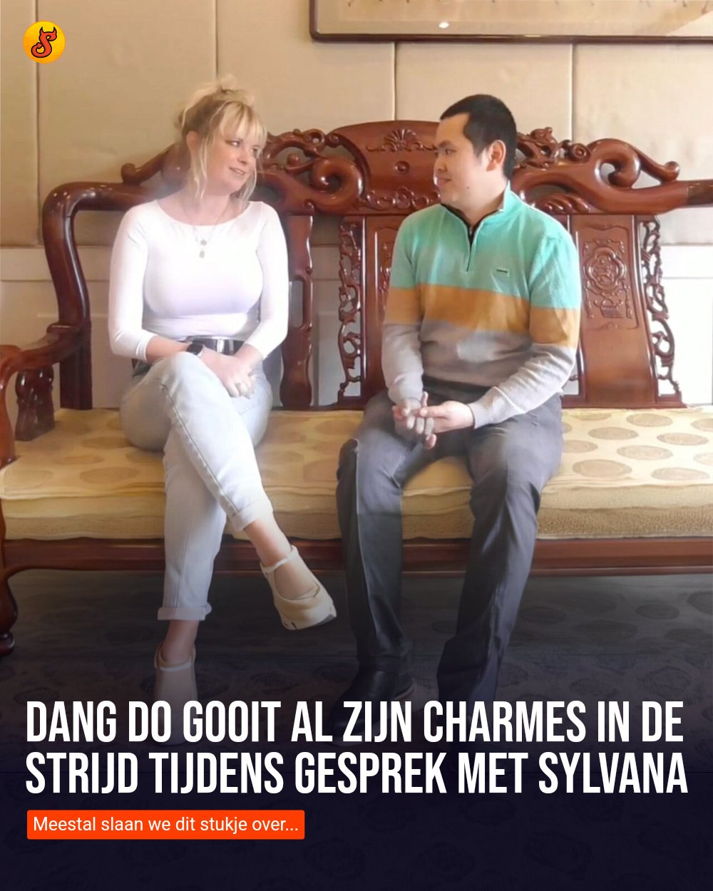 Dang Do gooit al zijn charmes in de strijd tijdens gesprek met Sylvana