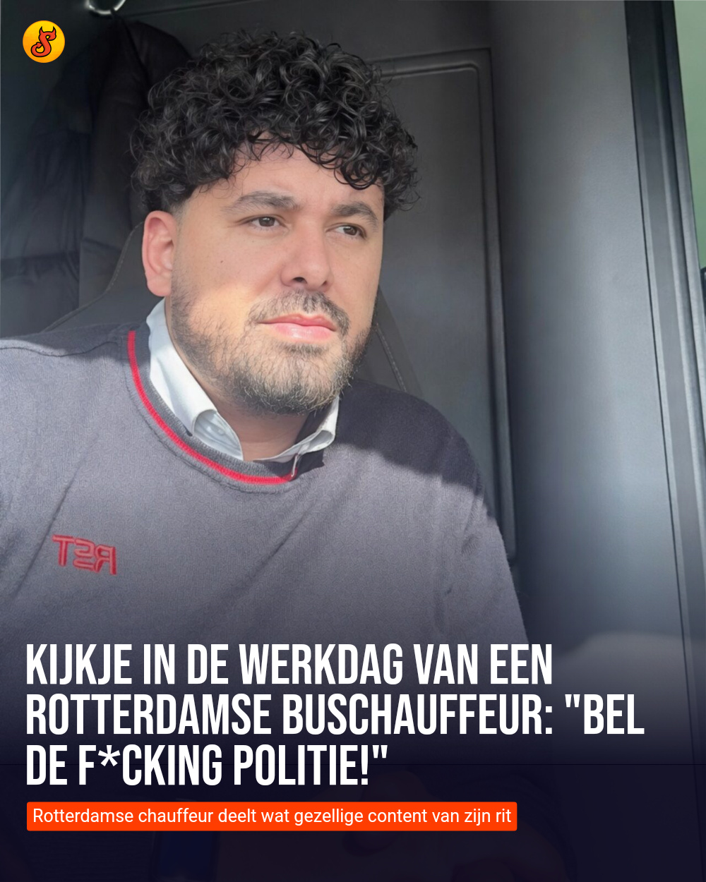 Kijkje in de werkdag van een Rotterdamse buschauffeur: "Bel de f*cking politie!"