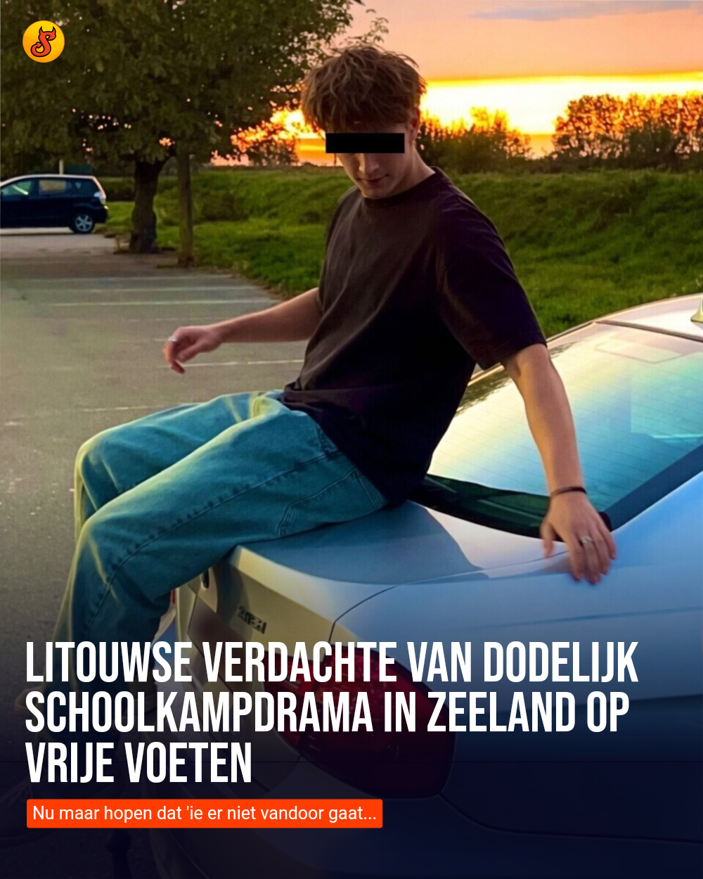 Litouwse verdachte van dodelijk schoolkampdrama in Zeeland op vrije voeten