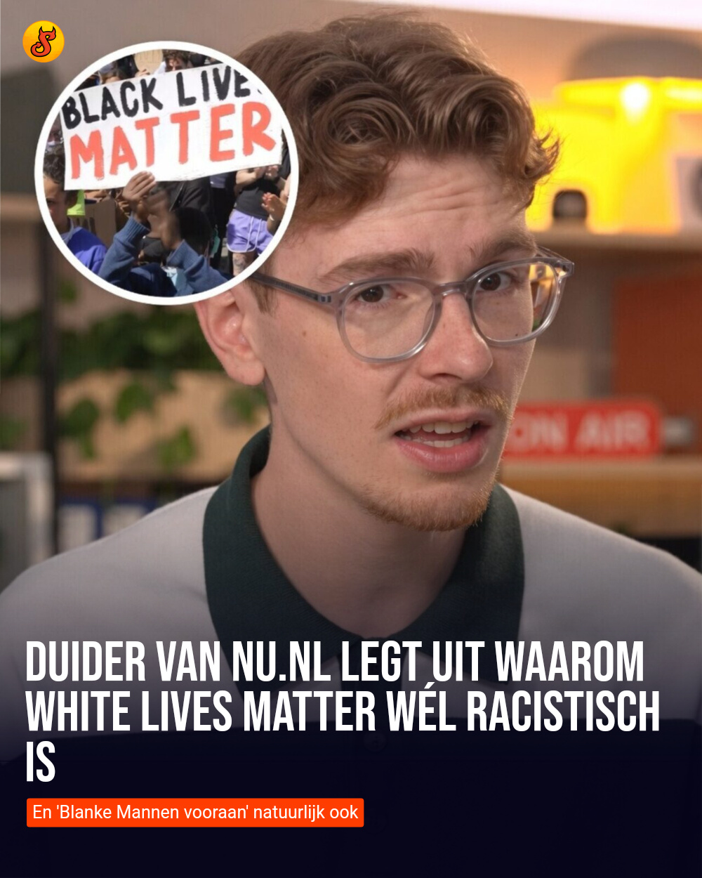 Duider van Nu.nl legt uit waarom White Lives Matter wél racistisch is