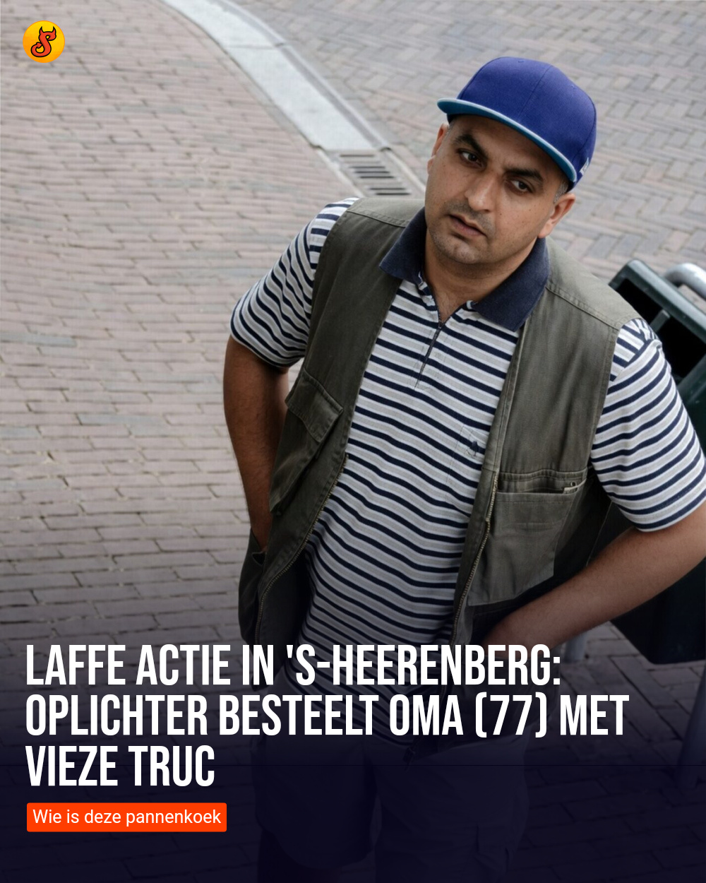 Laffe actie in 's-Heerenberg: Oplichter besteelt oma (77) met vieze truc