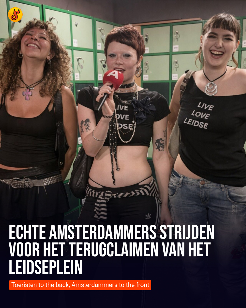 Echte Amsterdammers strijden voor het terugclaimen van het Leidseplein