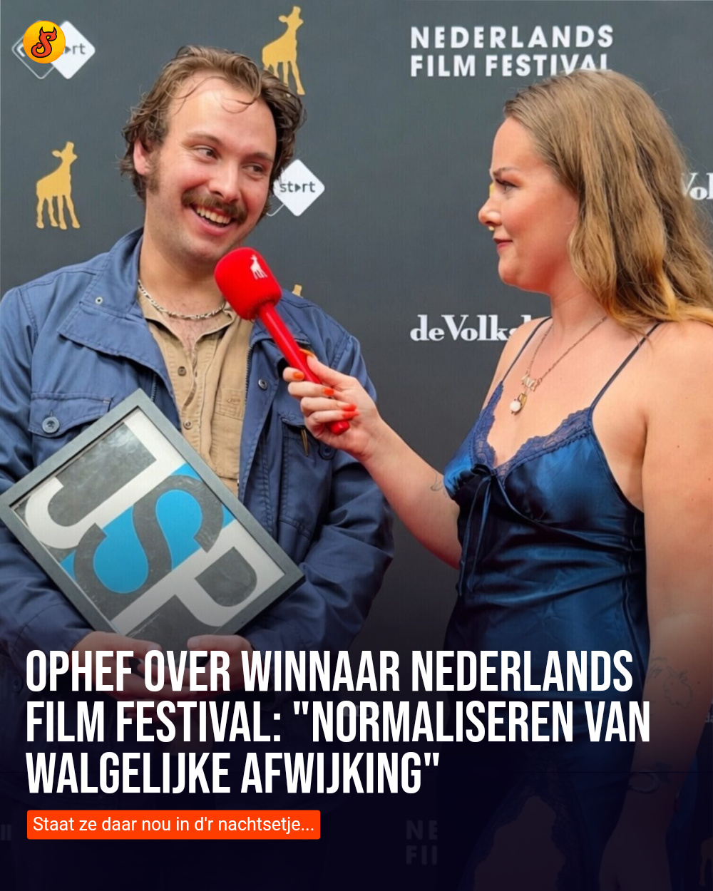 Ophef over winnaar Nederlands Film Festival: "Normaliseren van walgelijke afwijking"