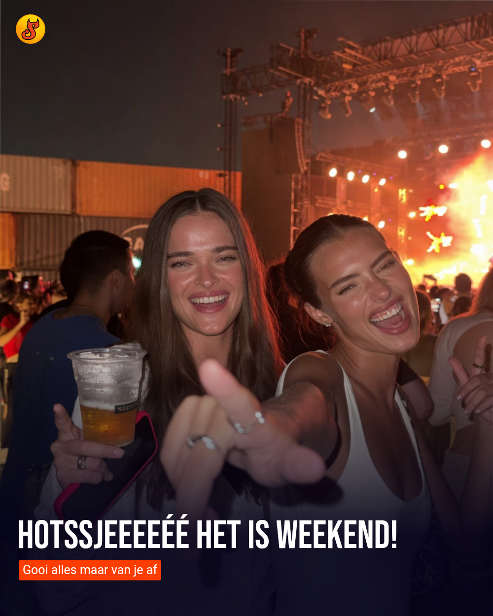 Hotssjeeeeéé het is weekend!