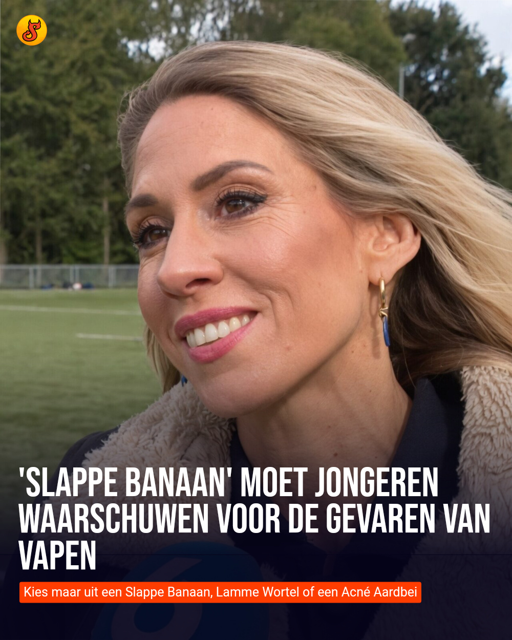'Slappe Banaan' moet jongeren waarschuwen voor de gevaren van vapen