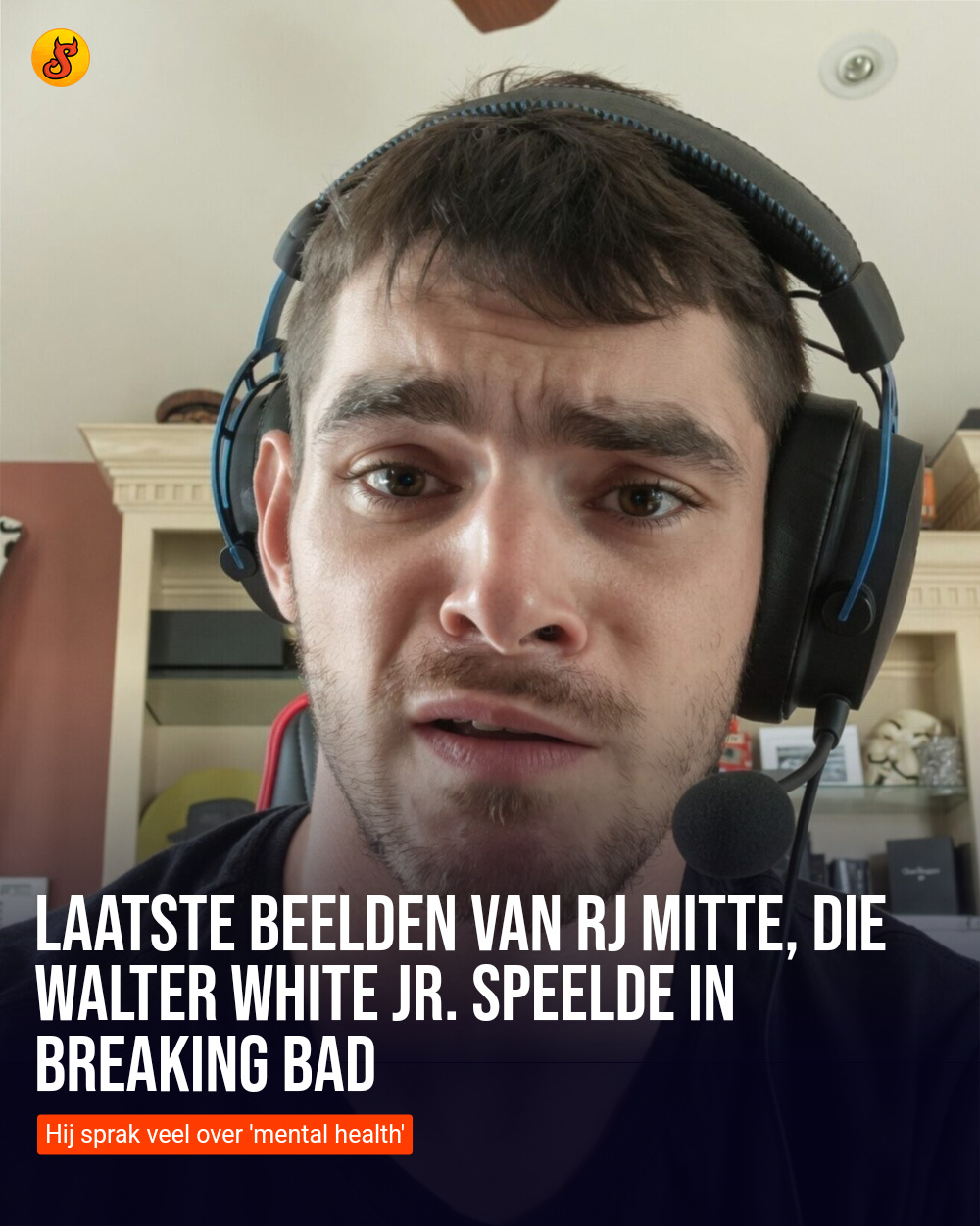 Laatste beelden van RJ Mitte, die Walter White Jr. speelde in Breaking Bad