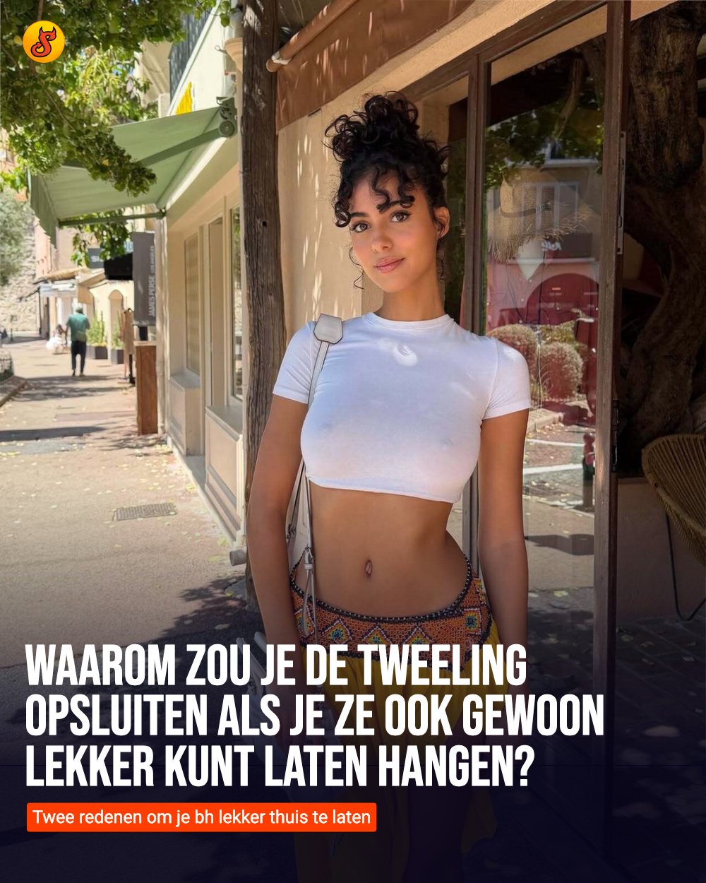 Waarom zou je de tweeling opsluiten als je ze ook gewoon lekker kunt laten hangen?